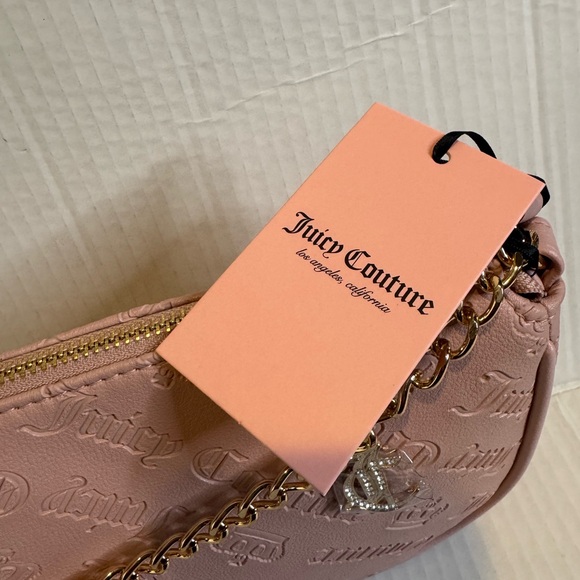 Juicy Couture Blush Shoulder Bag with Gold Chain - Picture 12 of 13